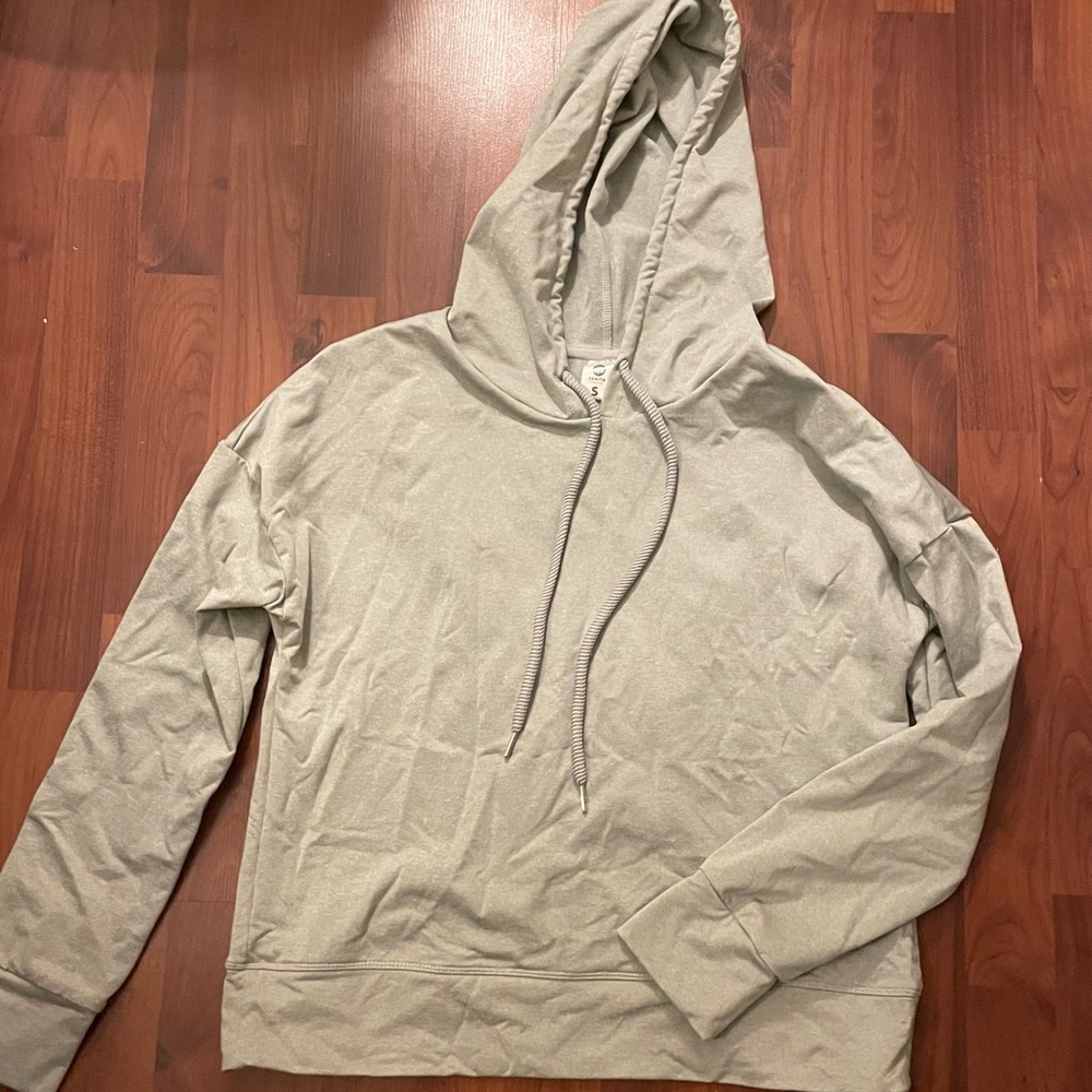 Senita Athletics Crossover Hoodie - Grey
